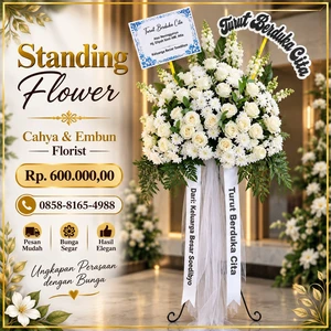 Toko Bunga Bogor Rumah Duka Sinar Kasih - Standing Flower